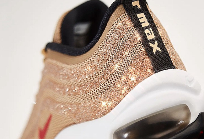 Air Max 97,Nike,发售  超华丽的水晶反光！金子弹 Air Max 97 LX 即将发售
