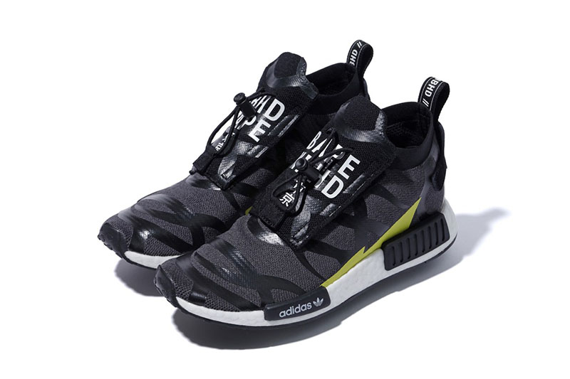 BAPE,NBHD,adidas,POD-S3.1,NMD  超强「三方合体」！BAPE x NBHD x adidas 联名鞋款即将发售