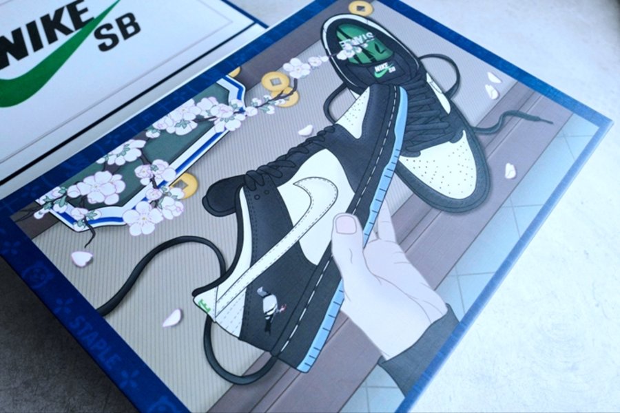Nike,Dunk Sb Low,BV1310-013  球鞋锦鲤又来啦！特殊鞋盒版本「熊猫鸽子」 Dunk SB 明日发售