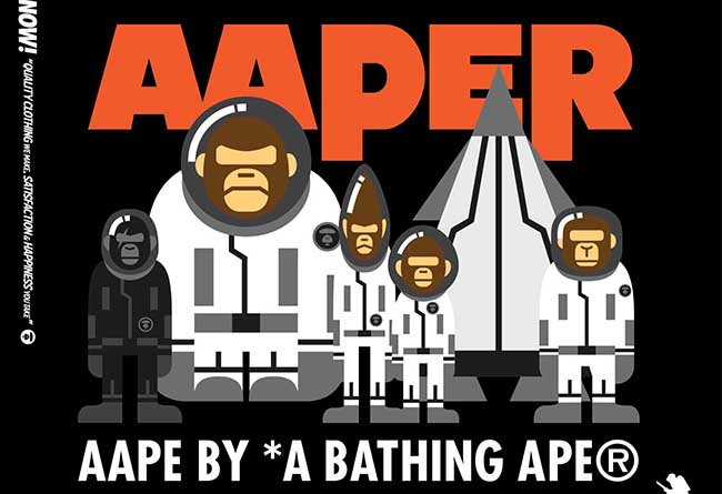 AAPE,发售  AAPE 还出动画！军团前传 AAPER 太空漫游系列正式发售