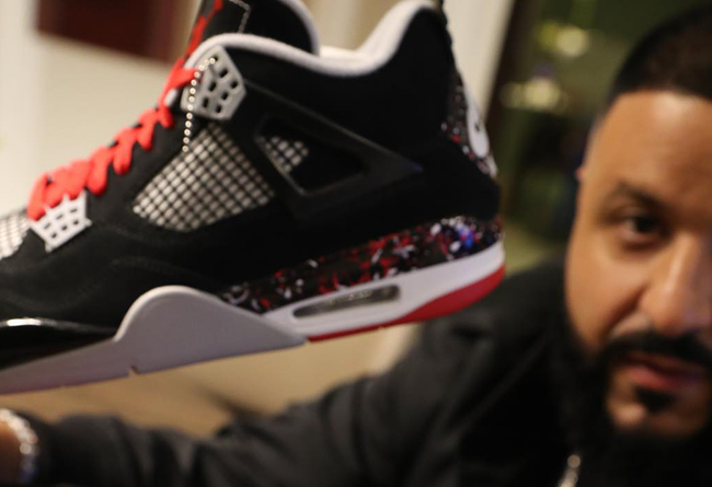 Air Jordan 4,Aj4,OVO,DJ Khaled  DJ Khaled 晒猛货！OVO x Air Jordan 4 有望今年迎来市售