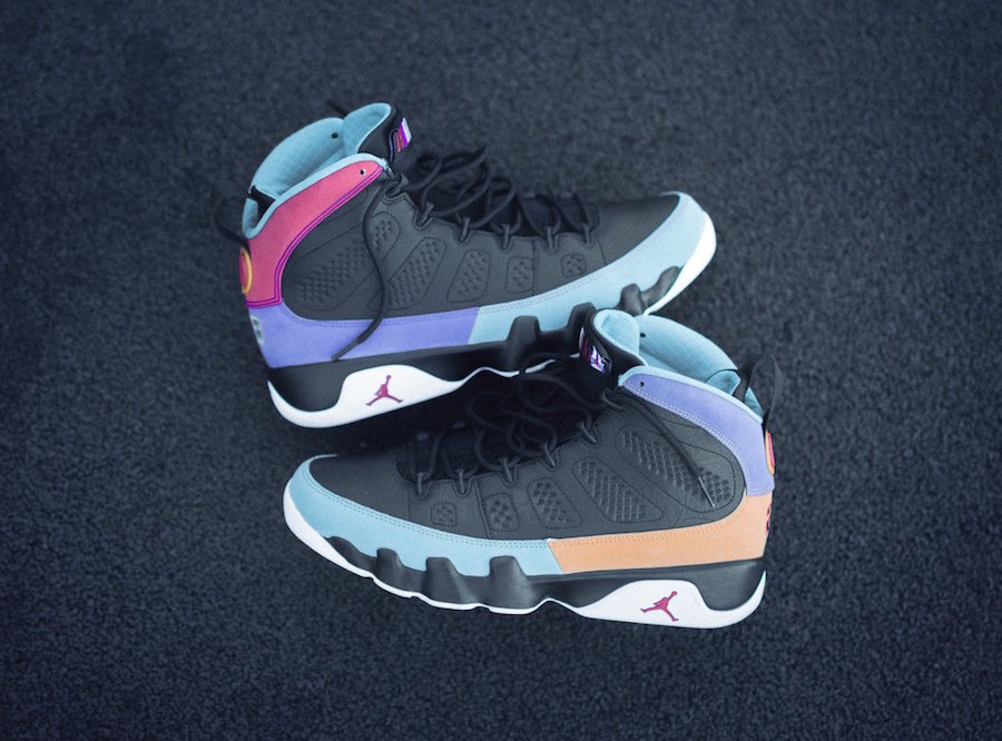 air jordan 9,aj9,nike,发售 质感高级的拼接鞋面!