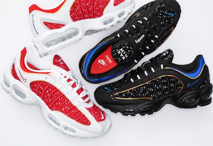 Supreme,Nike,Air Max Tailwind  Supreme x Nike 全新跑鞋正式发布！本周即将发售，你会买吗？