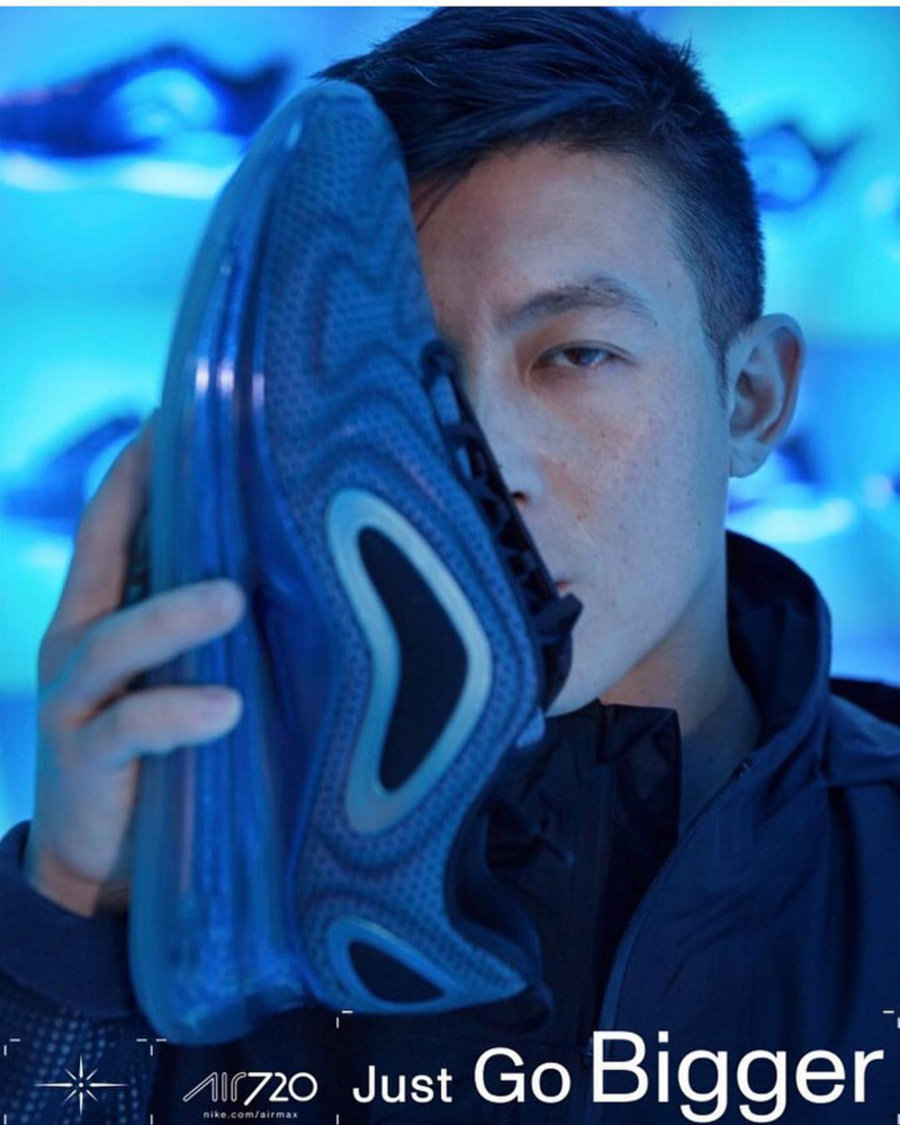 Air Max 720,Nike,发售  陈冠希又双叒叕晒新鞋！不过，他这双鞋你也能拥有！