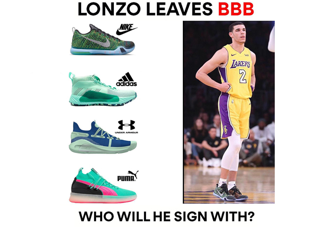 Nike,Big Baller Brand,NBA  湖人队插手调查：球哥受伤和 BBB 球鞋到底有没有关系？