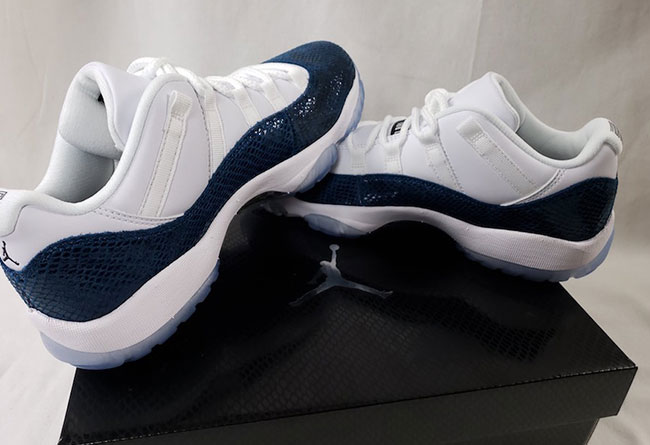 蓝蛇纹 air jordan 11 low 下月初发售 球鞋资讯