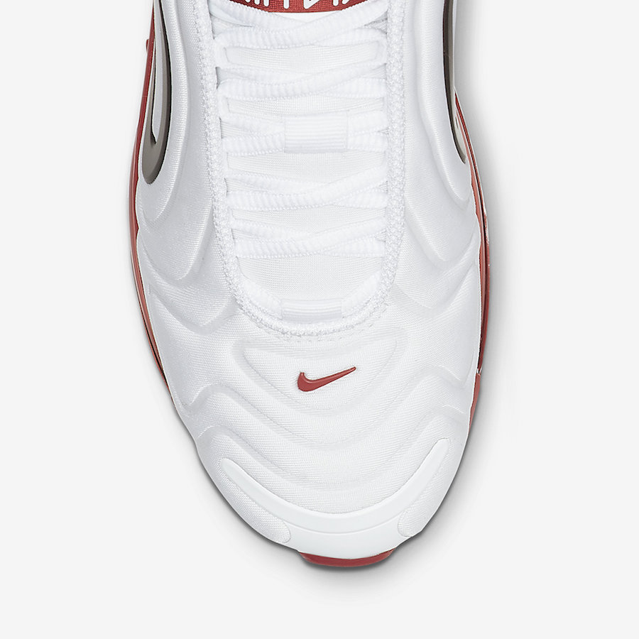 Nike,Air Max 720,发售,CD2047-10  清爽醒目的白红配色！全新 Air Max 720 本月发售