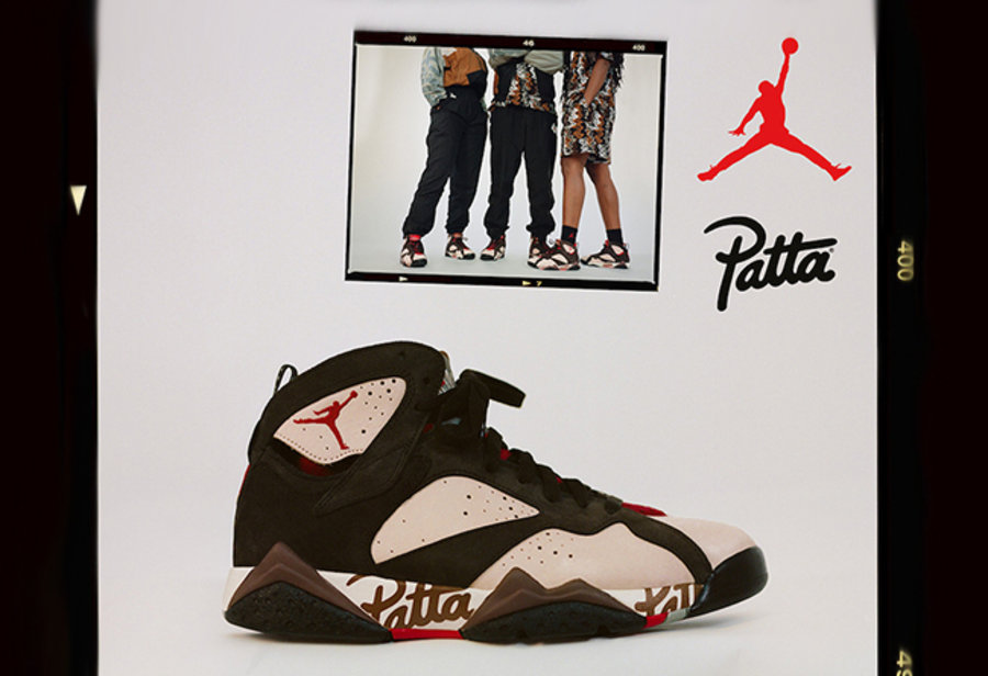 Nike,Patta,Air Jordan 7,发售,AT3  官方型录发布！稀有联名 Air Jordan 7 即将发售！