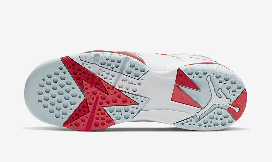 Air Jordan 7,AJ7,Nike,442960-1  独具一格的涂鸦彩绘鞋领！全新配色 Air Jordan 7 官图释出