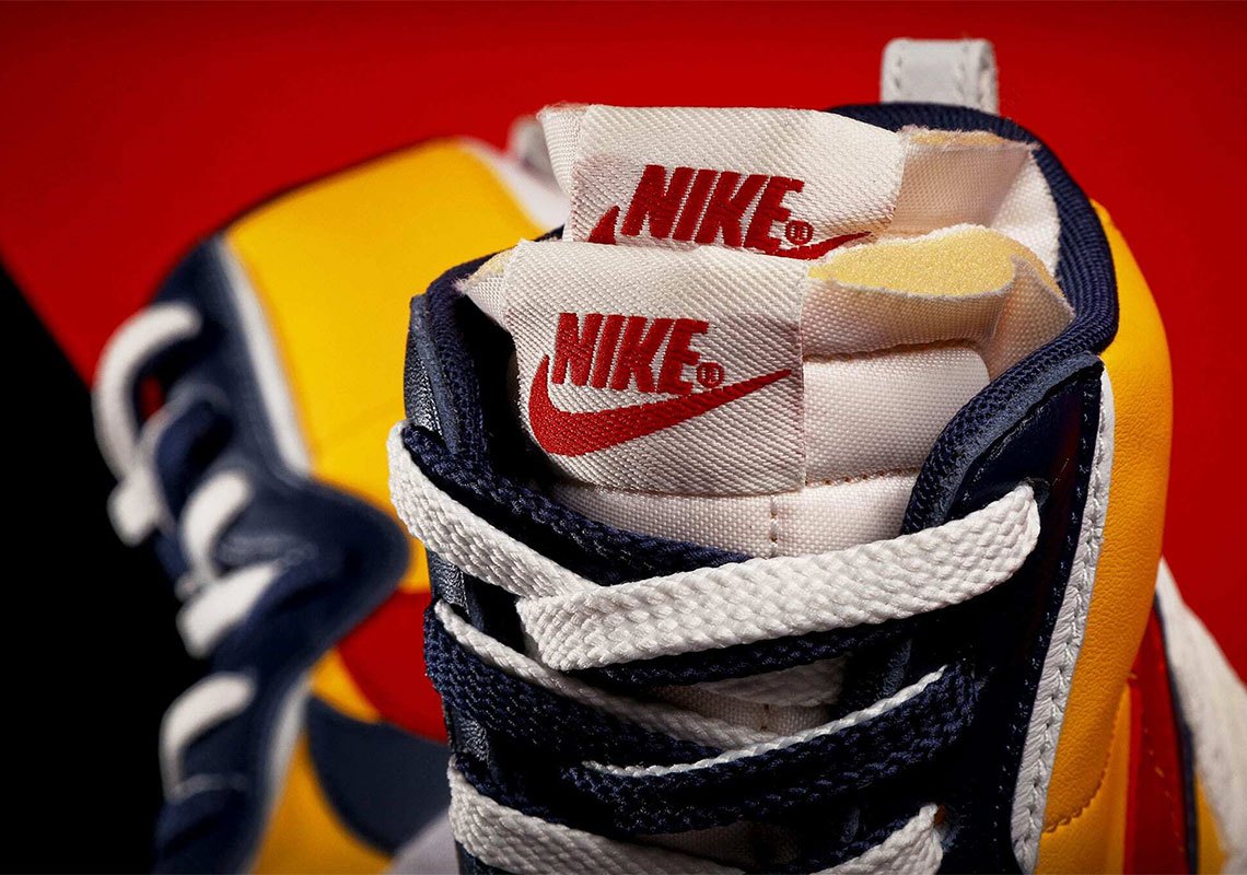官方消息称,sacai x nike blazer mid 将于 5 月 30 日起在中国区陆续