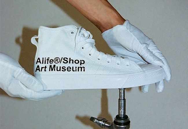ALIFE,adidas,Nizza Hi,发售,G2771  1975 年的 NBA 实战鞋！全新 ALIFE x adidas 联名明日发售！