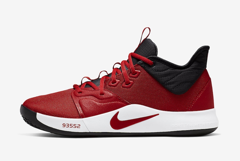 Nike,PG 3,AO2607-600,发售  经典黑红装扮！PG 3 全新配色下周发售！