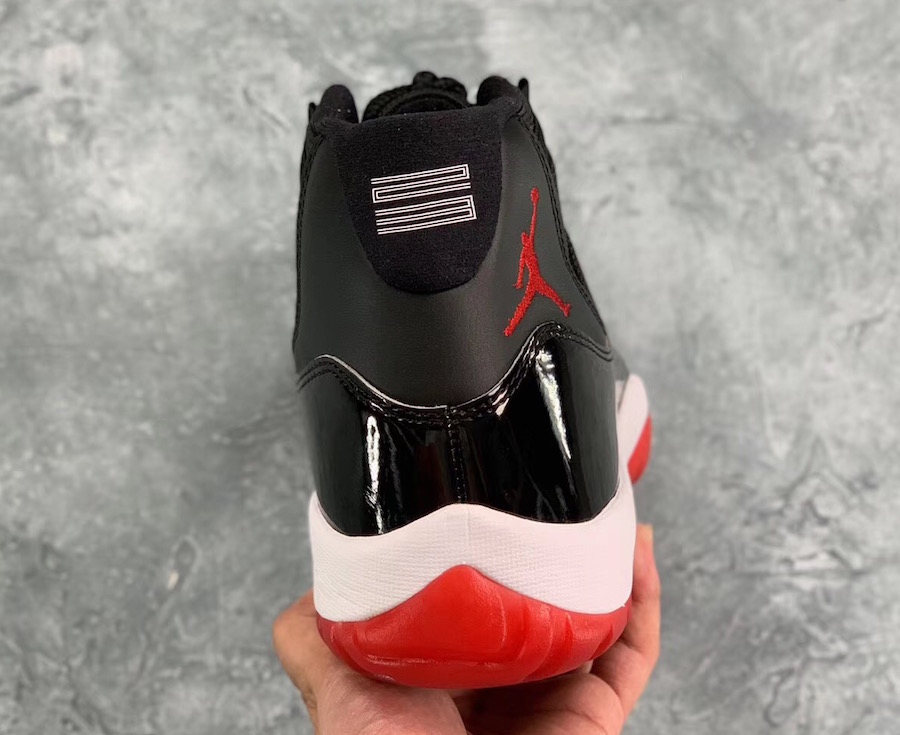 黑红 Air Jordan 11 完整实物再曝光!今年还是百万级货量吗?