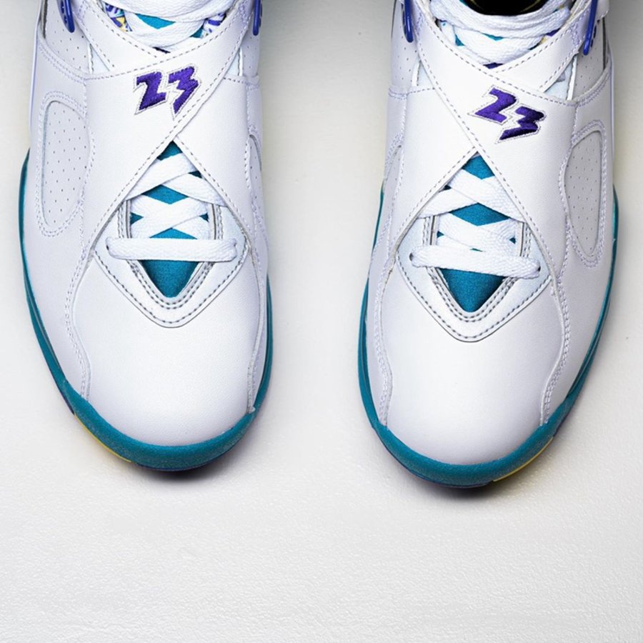 jordan 8 white aqua