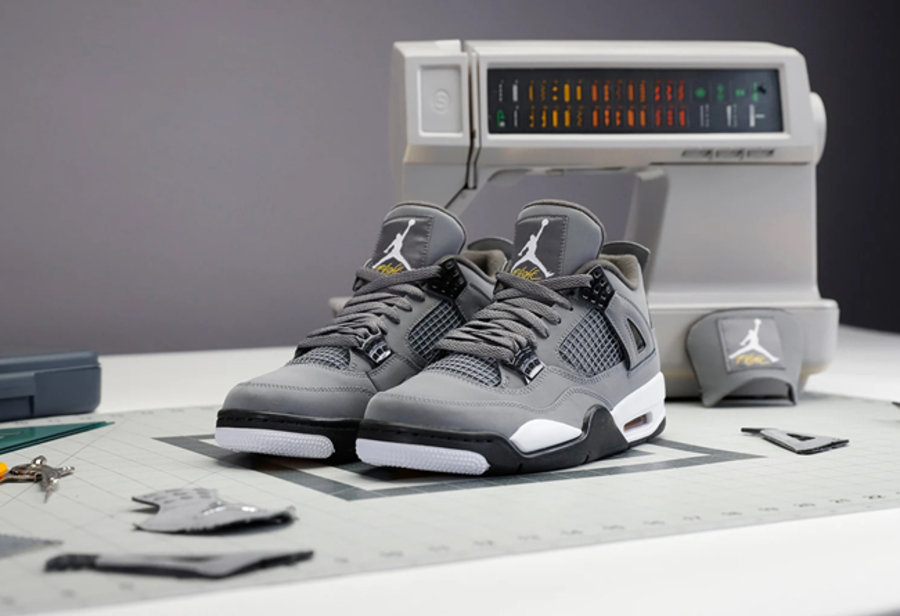 Air Jordan 4,Cool Grey,308497-  Nike 真会玩！酷灰 AJ4、拆线 AJ1 突袭发售，你抢到哪双了？