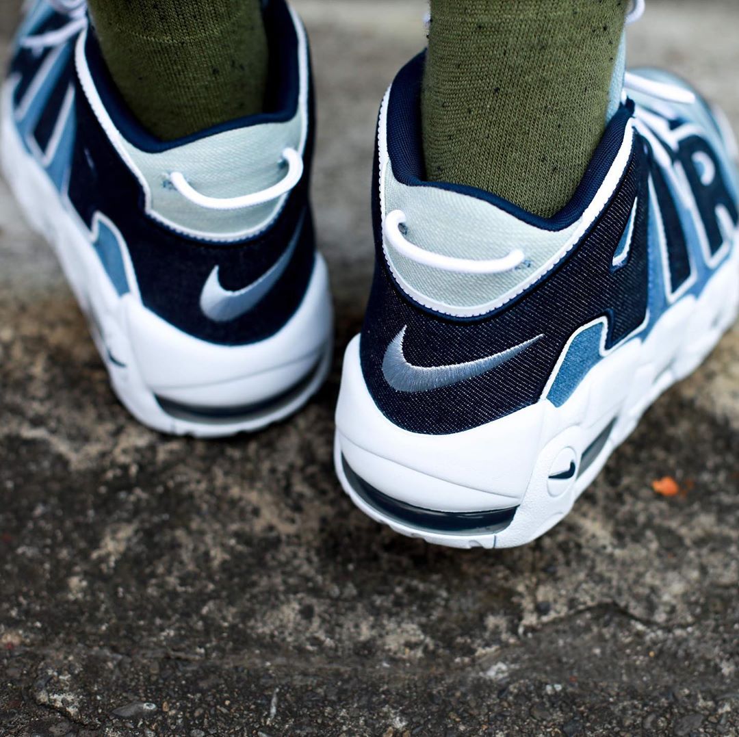 Nike,AIR,Air More Uptempo,CJ61 单宁材质「大 AIR」下周发售!上脚也格外帅气! Nike,AIR,Air More Uptempo,CJ61 单宁材质「大 AIR」下周发售!上脚也格外帅气!