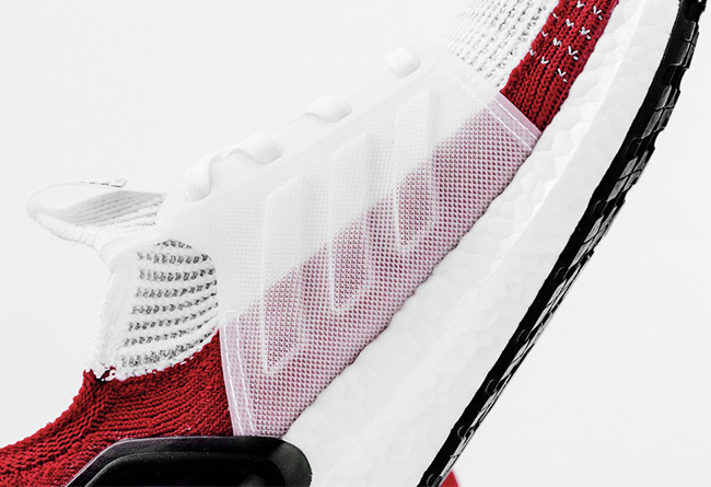 adidas,Ultra Boost 19,EF1341  活力醒目的白红装扮！全新 Ultra Boost 19 现已发售！