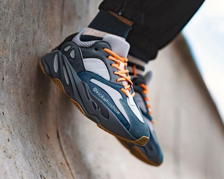 yeezy 700 "teal blue" 上脚图来了