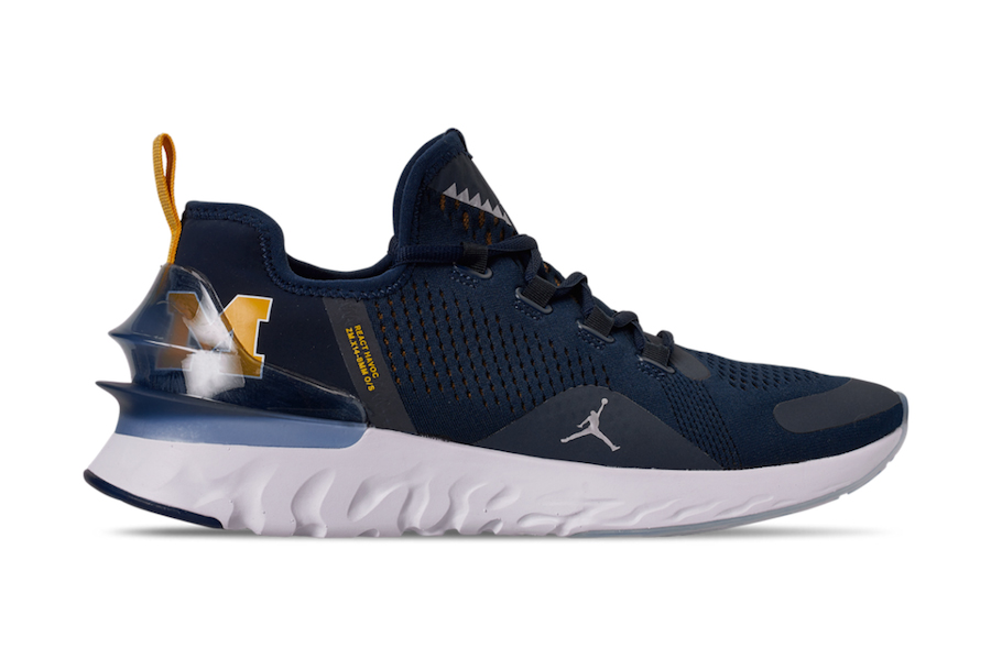 Nike,Jordan React Havoc,发售,CJ6  React 缓震 + 前掌 Zoom！密歇根大学专属 Jordan 跑鞋曝光