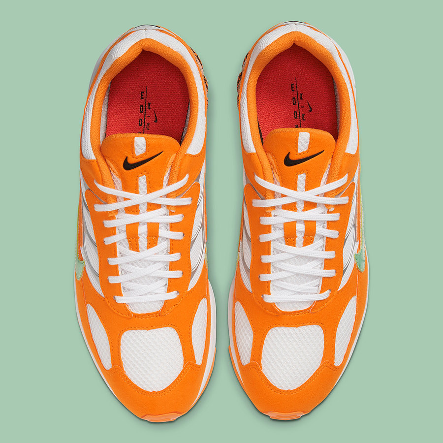 Nike,Air Ghost Racer,AT5410-80  亮眼橙色装扮！Air Ghost Racer “Orange Peel” 即将发售