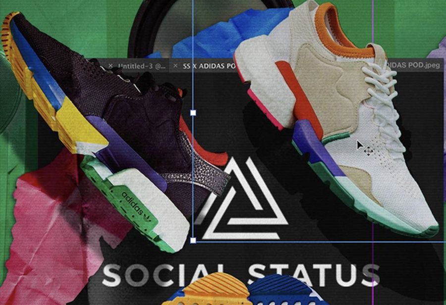 Social Status,adidas,POD-S3.1,  丰富色彩 + 全新鞋面！Social Status x POD-S3.1 本月发售