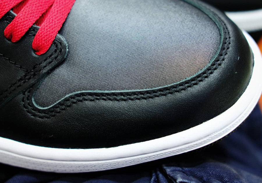Air Jordan 1,AJ1,555088-060,发售  原来是丝绸材质打造！这双新黑红 Air Jordan 1 是不是又要真香？