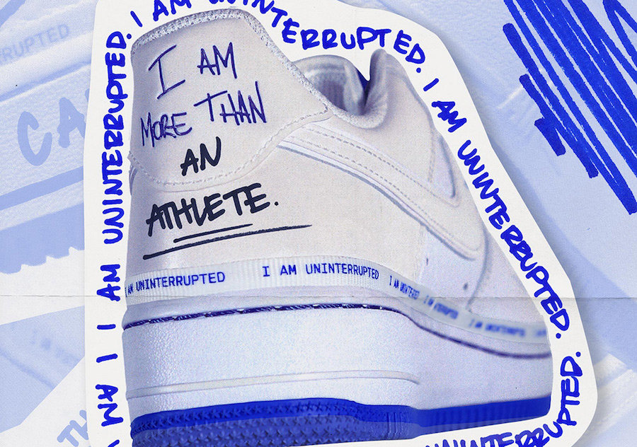 AF1,Nike,Air Force 1  买鞋送笔！Uninterrupted x Nike AF1 联名新品即将发售