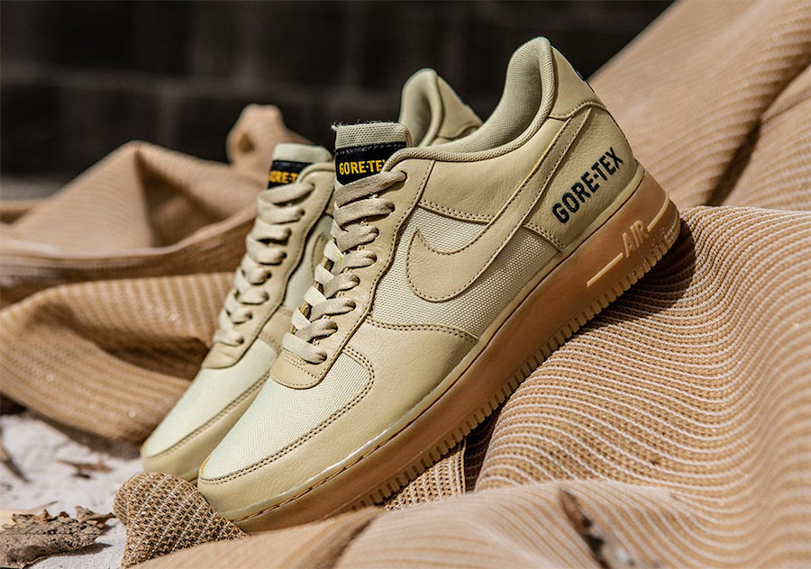 gore tex af1 tan