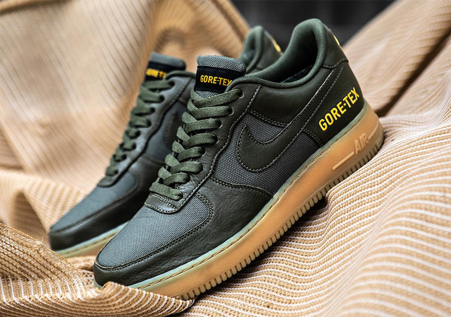 air force 1 gore tex high green
