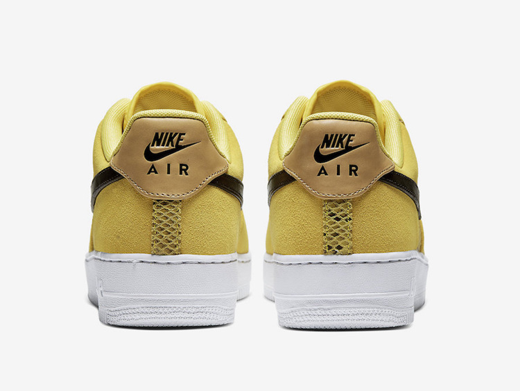 Nike,Air Force 1 Low,Yellow Sn  「黄蛇」配色即将发售！这双 Air Force 1 你打几分？