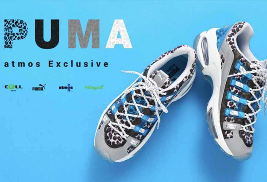 atmos,PUMA,Cell Endura,发售  雪豹兽纹装扮！atmos x PUMA 全新鞋款即将发售