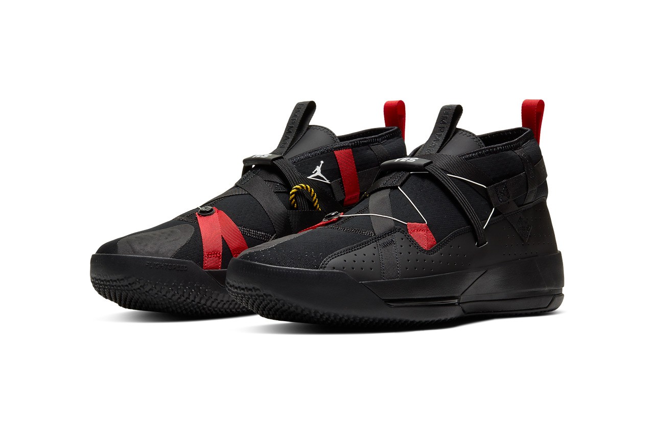 Jordan Protro 32.9,发售,Jordan  AJ33 兄弟鞋款！Jordan Protro 32.9 黑红配色现已发售