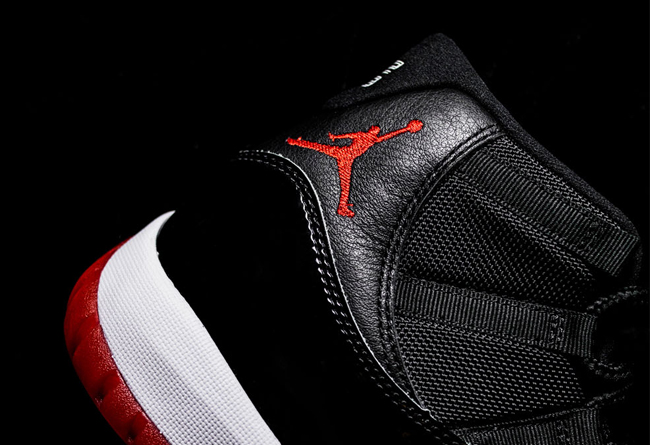 上脚,Air Jordan 11,AJ11  黑红 AJ11 惊艳开箱！这细节，这上脚效果真绝了！只买一双可不够！