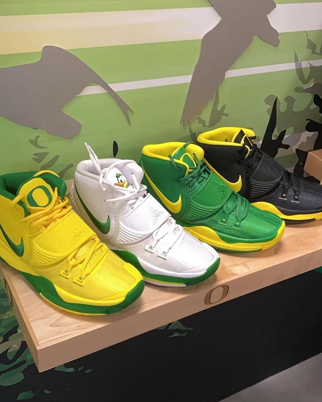 Nike,Kyrie 6,城市限定  有钱也买不到！俄勒冈专属「欧文 6」多款配色曝光！