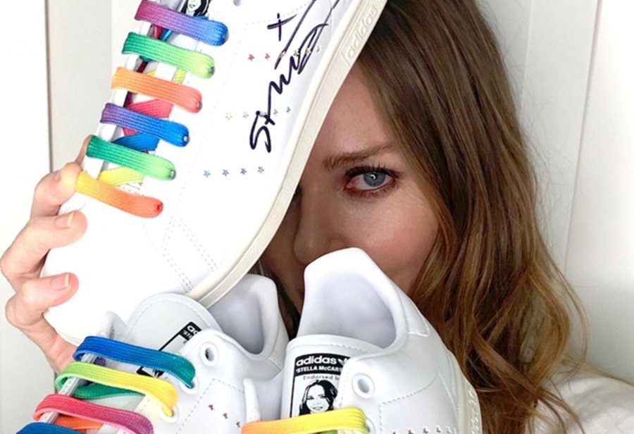 Stella McCartney,adidas,Stan S  鞋舌换头像！Stella McCartney x adidas 联名鞋下月发售！