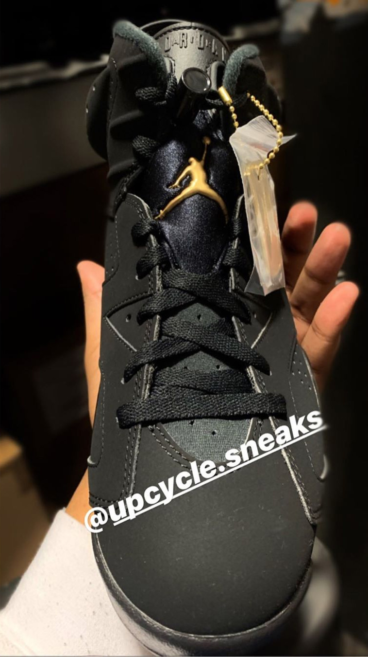 首次完整曝光黑金airjordan6dmp很快就要发售了