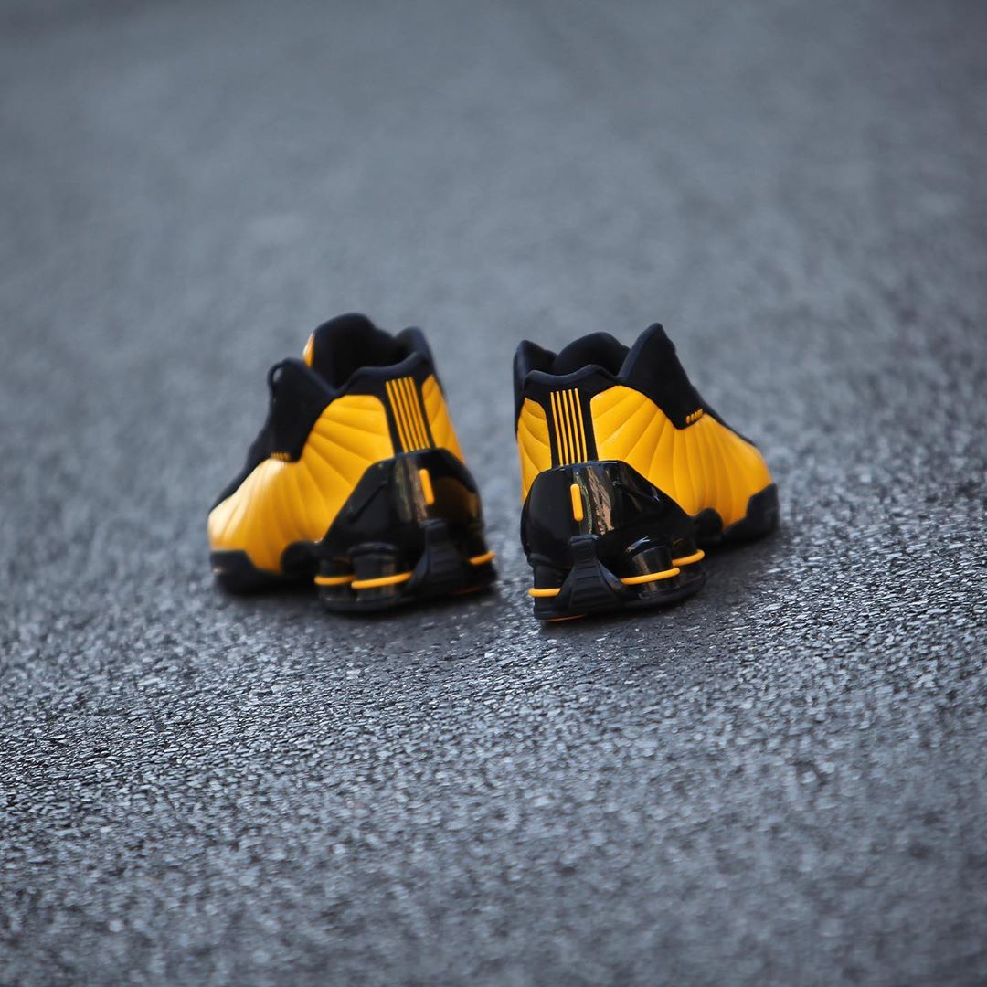 Shox BB4,发售,AT7843-002 高规格牛巴革鞋面!黑黄 Nike Shox BB4 下月发售 Shox BB4,发售,AT7843-002 高规格牛巴革鞋面!黑黄 Nike Shox BB4 下月发售