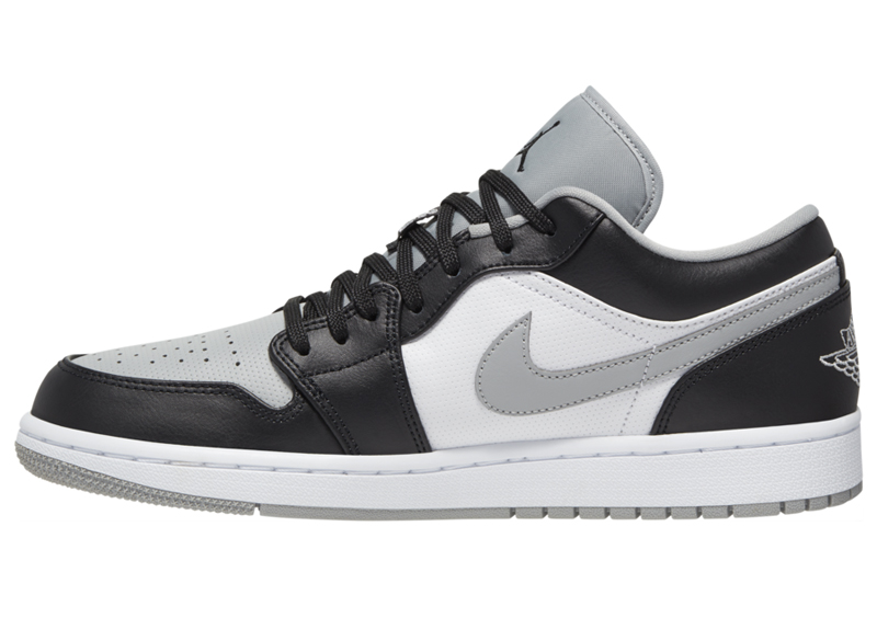 sneakers mid aj1 white black shadow retro basketball