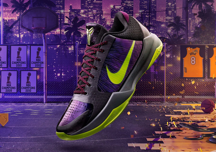 Kobe 5 Protro,2K,发售,Nike  又一双 2K 专属鞋款！暗黑小丑 Kobe 5 Protro 即将发售