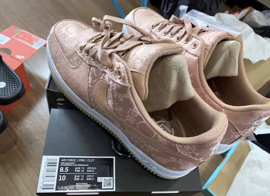 CJ5290-600,CLOT,AF1,Nike CJ5290-600 冠希食言?丝绸 CLOT x AF1 新配色曝光!离发售不到一个月! CJ5290-600,CLOT,AF1,Nike CJ5290-600 冠希食言?丝绸 CLOT x AF1 新配色曝光!离发售不到一个月!