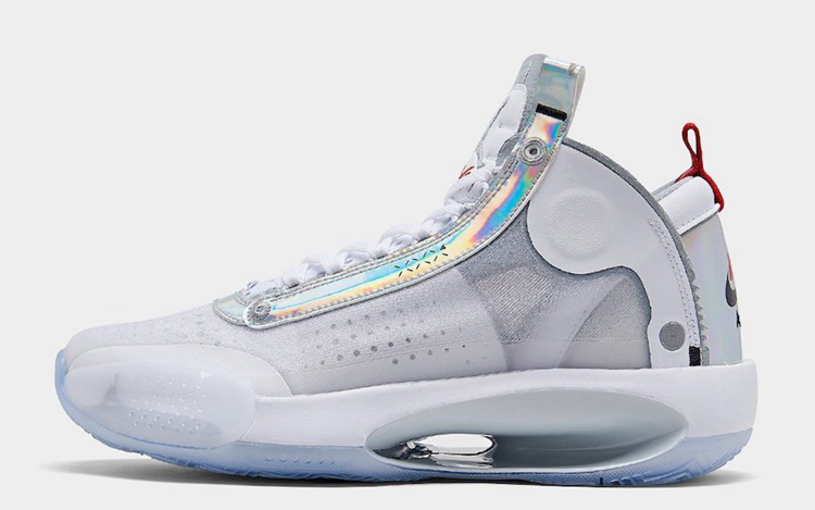 AJ,AJ34,Air Jordan 34,AR3240-1 炫彩全息效果加持!Air Jordan 34 全新彩虹配色曝光! AJ,AJ34,Air Jordan 34,AR3240-1 炫彩全息效果加持!Air Jordan 34 全新彩虹配色曝光!