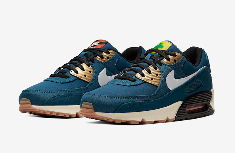 Nike,Air Max 90,CW1409-400,CQ0  三十周年纪念款！五款 Air Max 90 城市限定上架！