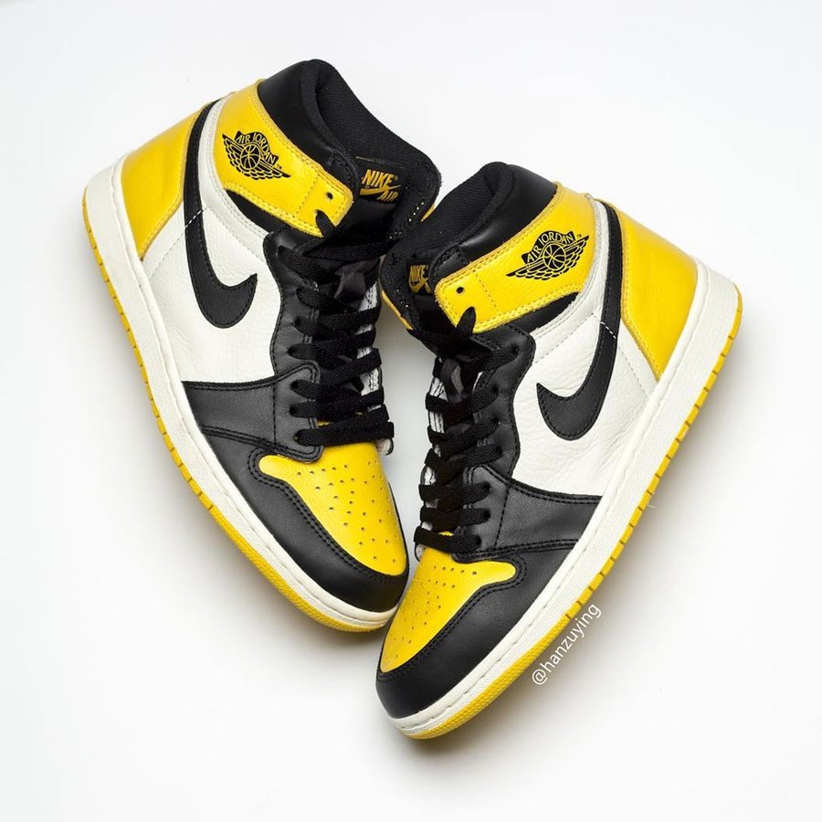 jordan 1 high og yellow toe