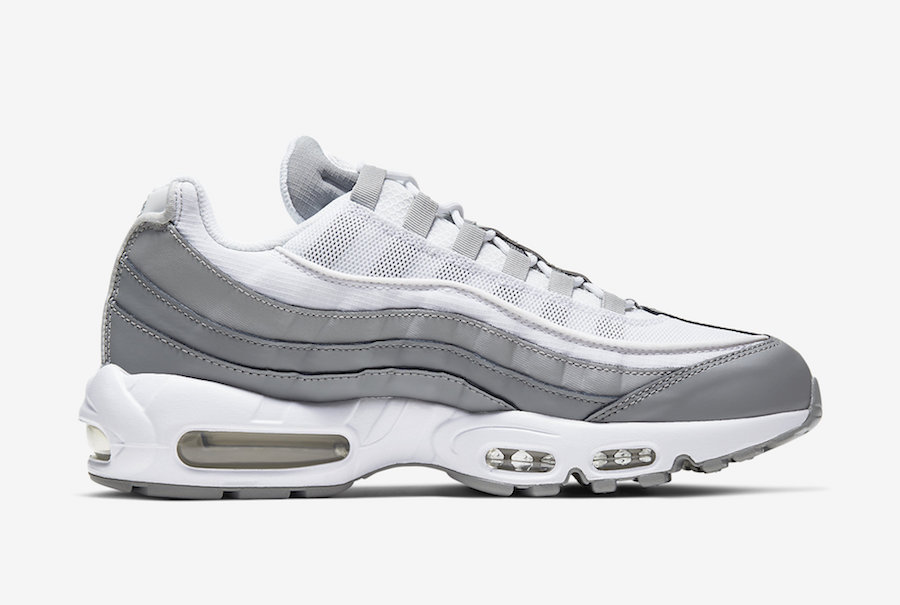 Air Max 95,Nike,发售,CT1268-001  春夏最值得推荐的配色！灰白 Air Max 95 官图释出！即将发售！