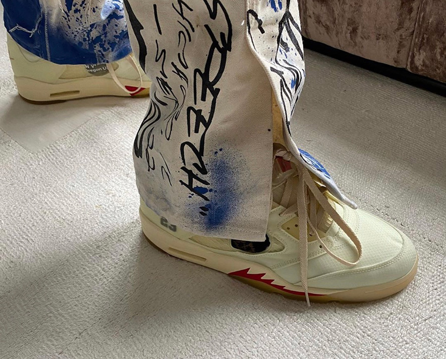 CT8480-100,AJ5,Air Jordan 5 CT8480-100 这就是 OW x AJ5 下一个配色!?Virgil 本人亲晒! CT8480-100,AJ5,Air Jordan 5 CT8480-100 这就是 OW x AJ5 下一个配色!?Virgil 本人亲晒!