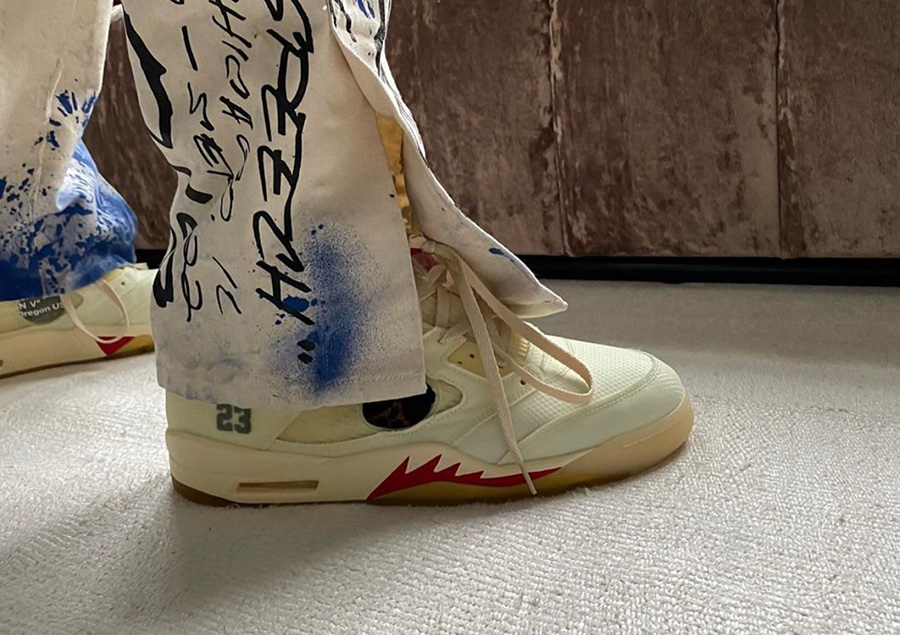 CT8480-100,AJ5,Air Jordan 5 CT8480-100 这就是 OW x AJ5 下一个配色!?Virgil 本人亲晒! CT8480-100,AJ5,Air Jordan 5 CT8480-100 这就是 OW x AJ5 下一个配色!?Virgil 本人亲晒!