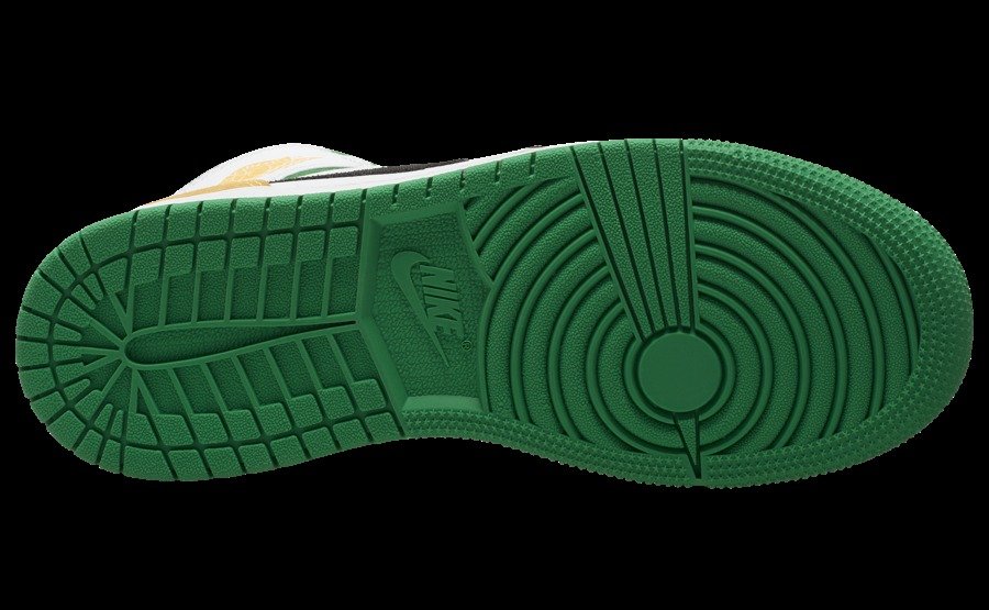 AJ1,MID,BQ6931-101,发售  黑脚趾构色！全新配色 Air Jordan 1 Mid 即将发售！
