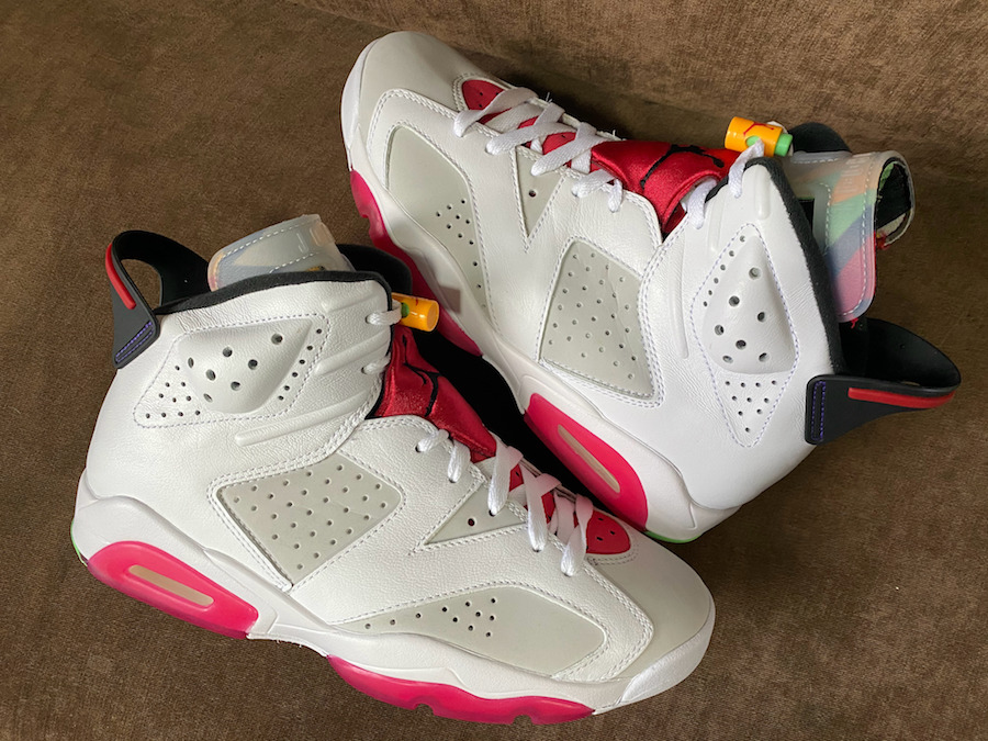 CT8529-062,AJ6,Air Jordan 6 CT8529-062 完美还原经典！兔八哥 Air Jordan 6 “Hare” 清晰实物图来了！