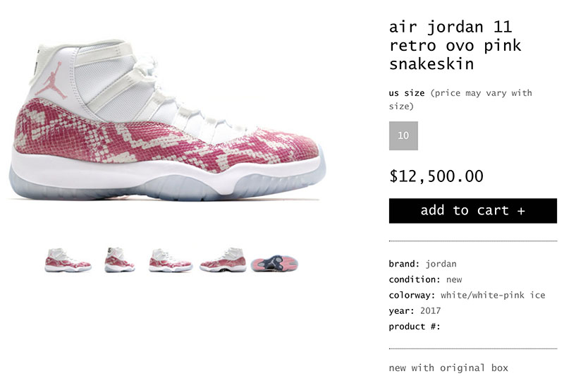 Air Jordan 11,Drake,PE,发售  近十万元的天价狠鞋！P.J. 塔克赛场上脚粉蛇 AJ11 PE！