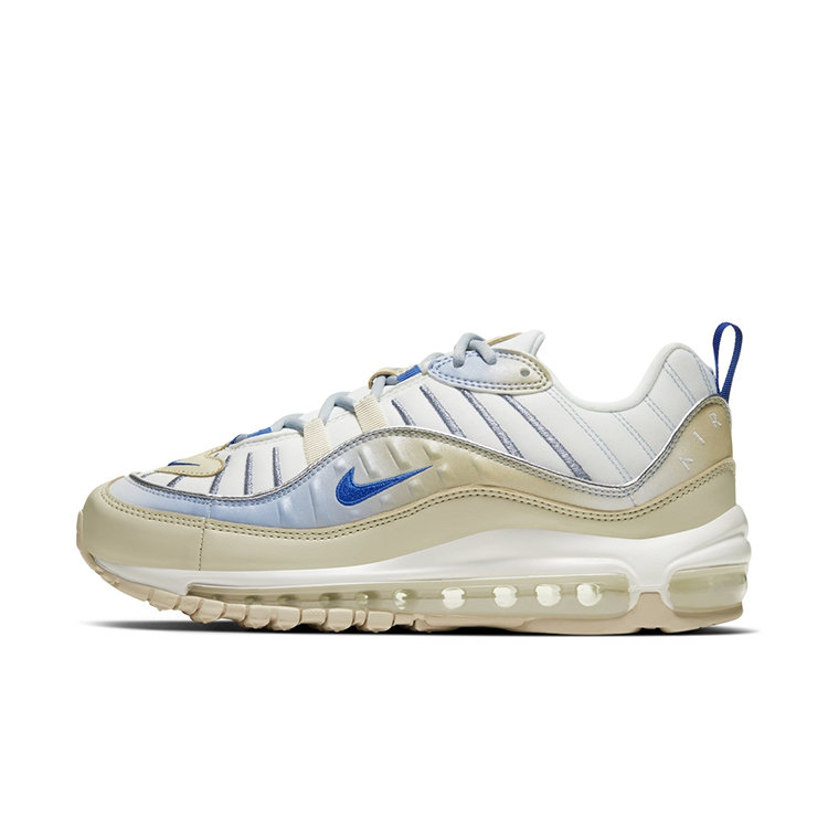 宝石蓝象牙白这双airmax98看起来就很高级